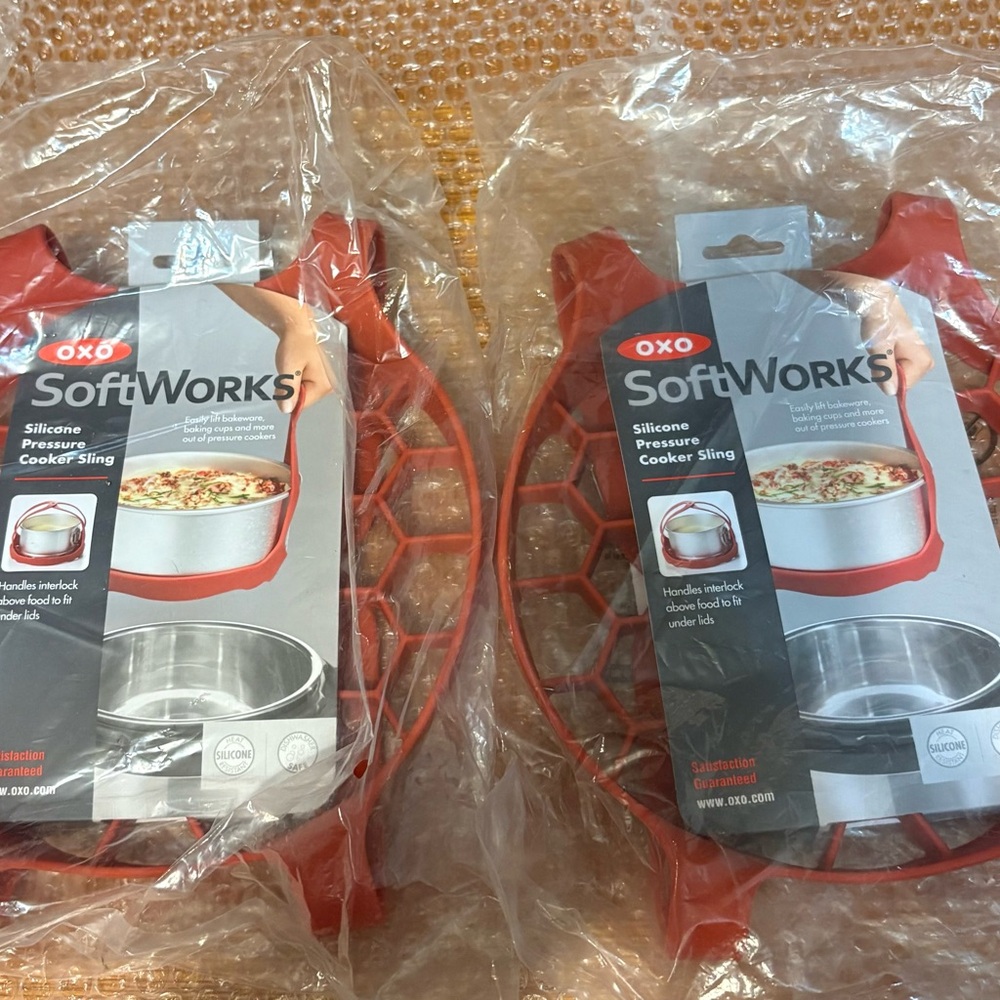 OXO SoftWorks Red Silicone Cooker Sling